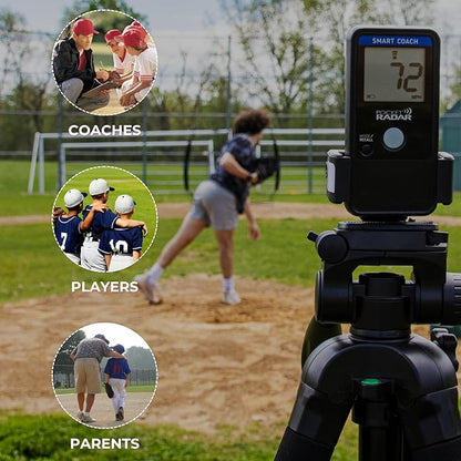 Pocket Radar Smart Coach - Speed Gun for Baseball, Hockey, Softball